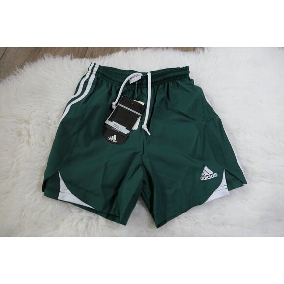 NWT Rare 2003 Adidas MIL Climacool Polyester Soccer Shorts Youth Girls Large - Picture 1 of 11